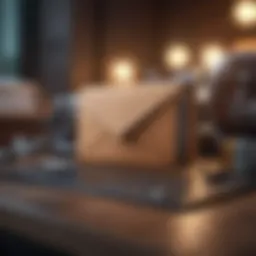 Innovative email collection app interface