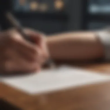 The Art of Writing Compelling Subject Lines Illustration depicting the art of writing