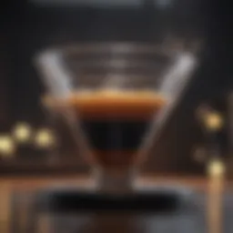 Visual representation of a sales funnel highlighting its stages and components