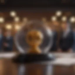 Corporate structure representation highlighting an HR department's role