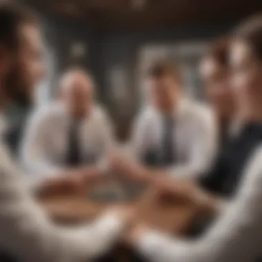 Effective Communication in Teams Visual depiction of effective communication in a group
