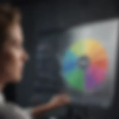 Understanding the Sales Cycle A sales professional analyzing a sales cycle chart