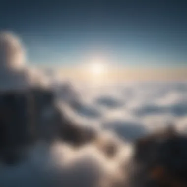 Ethereal Elevation - A website floating above clouds