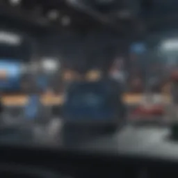 Visual representation of CRM technology