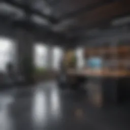 Cutting-edge office automation technology facilitating seamless workflows