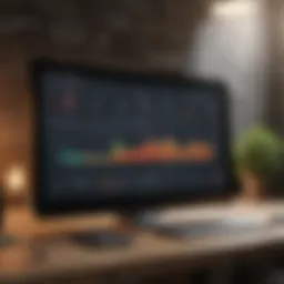 A dynamic dashboard showcasing customer interaction metrics