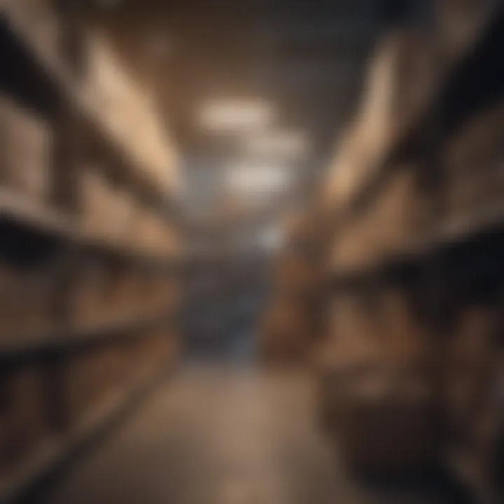 Graphic showcasing inventory management systems