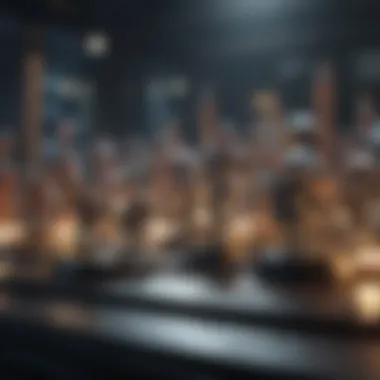 Conceptual image showcasing collaborative CRM interactions