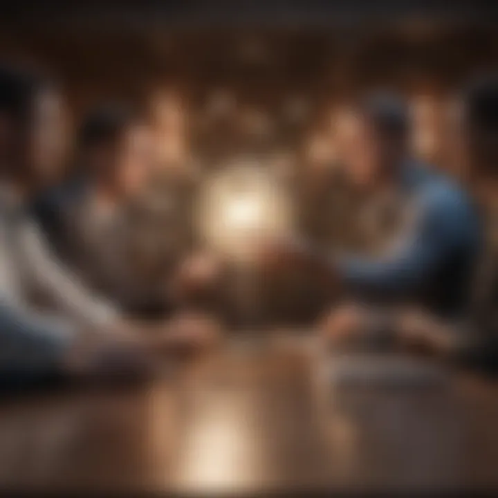 Collaborative CRM illustrating teamwork and communication
