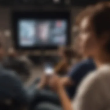 An interactive audience participating in a live Q&A session