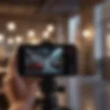 A captivating live stream session showcasing innovative business strategies