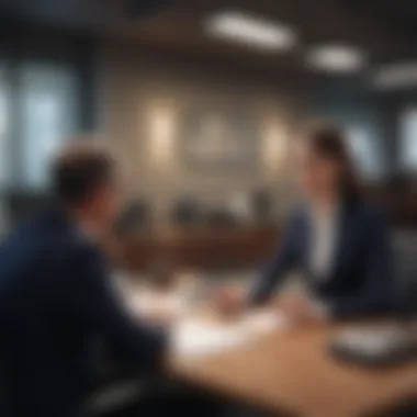 Mastering Communication in Employee Termination Professional conversation in an office setting