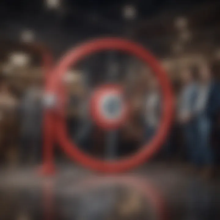 A conceptual illustration of target audience segmentation