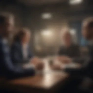 Implementing Effective Operational Tactics A strategic meeting with diverse advisors