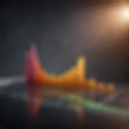 A financial graph illustrating upward trends signifying business growth