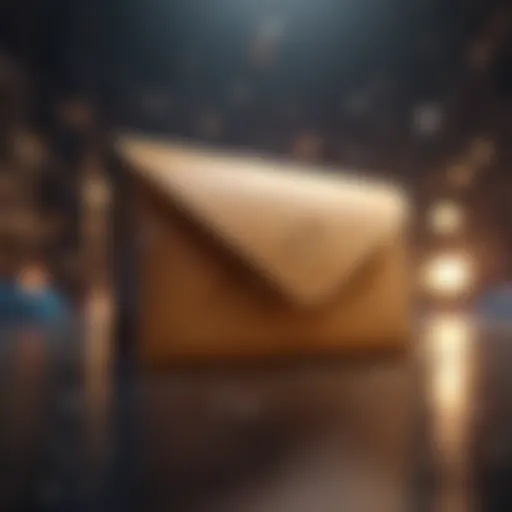 An email icon with upward arrows representing campaign growth