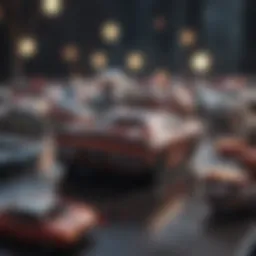 Illustration of diverse products interconnected for cross-selling