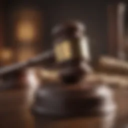 Legal Gavel Symbolizing Compliance