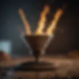 Visual representation of a one page sales funnel