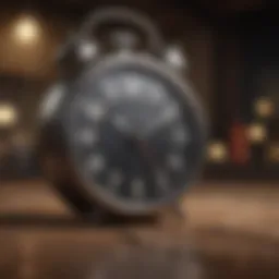 Clock illustrating optimal emailing times