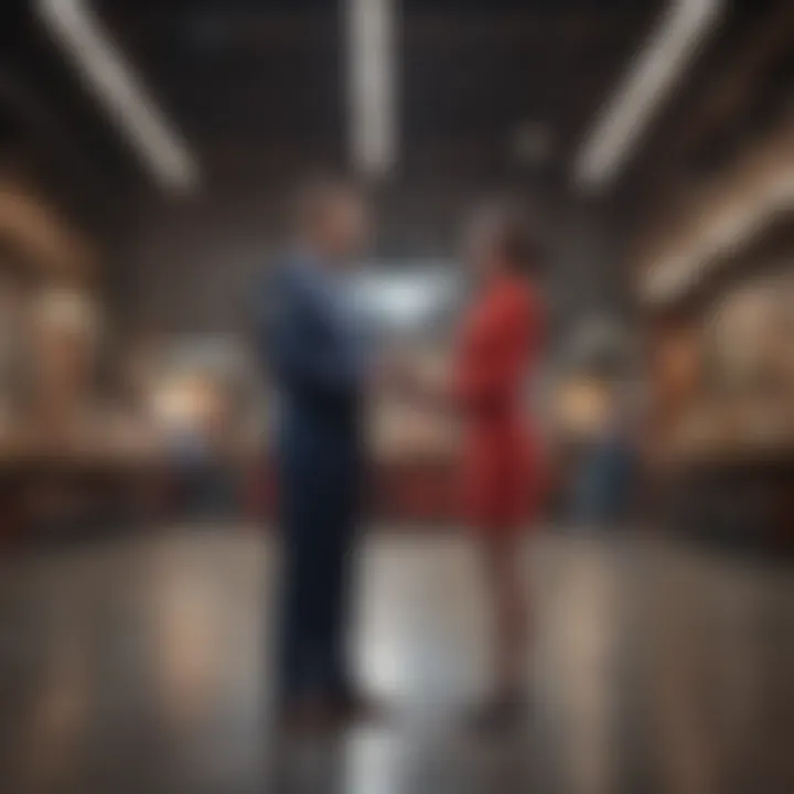 Symbolic image illustrating the long-term relationships fostered through effective service