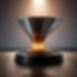 Visual representation of the sales funnel stages