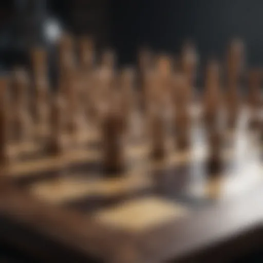 Strategic Serendipity - A guidebook resting on a chessboard