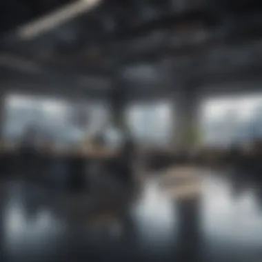 Modern Workplace Automation A modern workplace with automation technology
