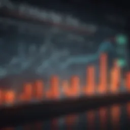 A dynamic chart illustrating market trends.