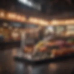 Conceptual visualization of market research analysis