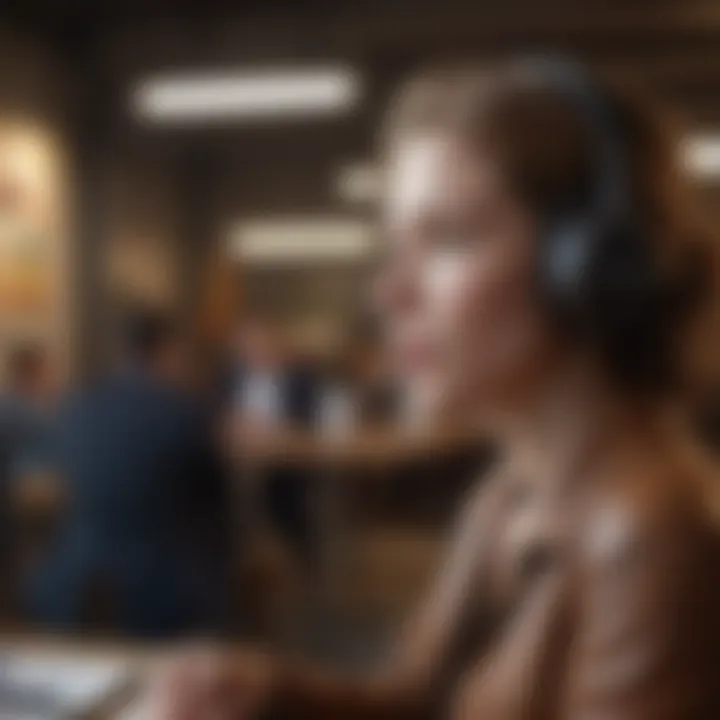 Building rapport through active listening during a sales call