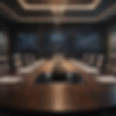 Mastering the Art of Presentation Individual presenting ideas confidently in a boardroom setting
