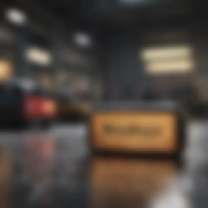 A blurred image of a marketing campaign with unclear messaging