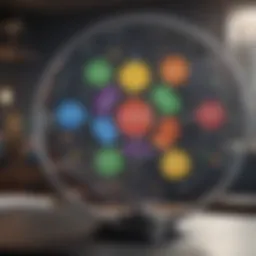 Visual representation of CRM use case diagram