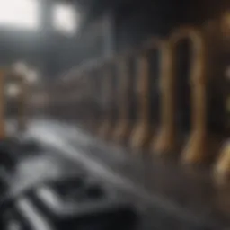 Visual representation of the sales pipeline stages